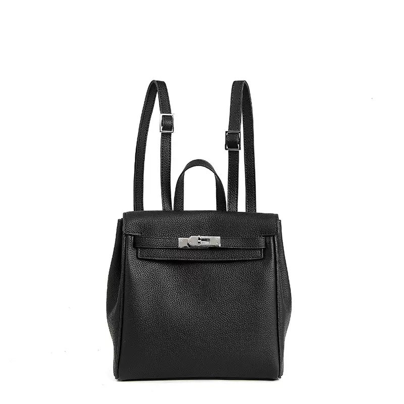 Bogdana Mini Leather Backpack