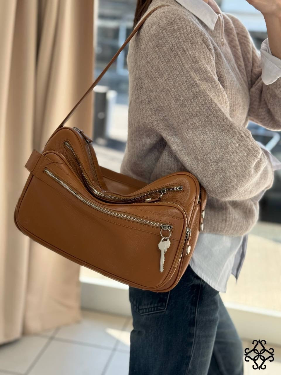Siena Classic — Premium Italian Leather Bag 🇮🇹