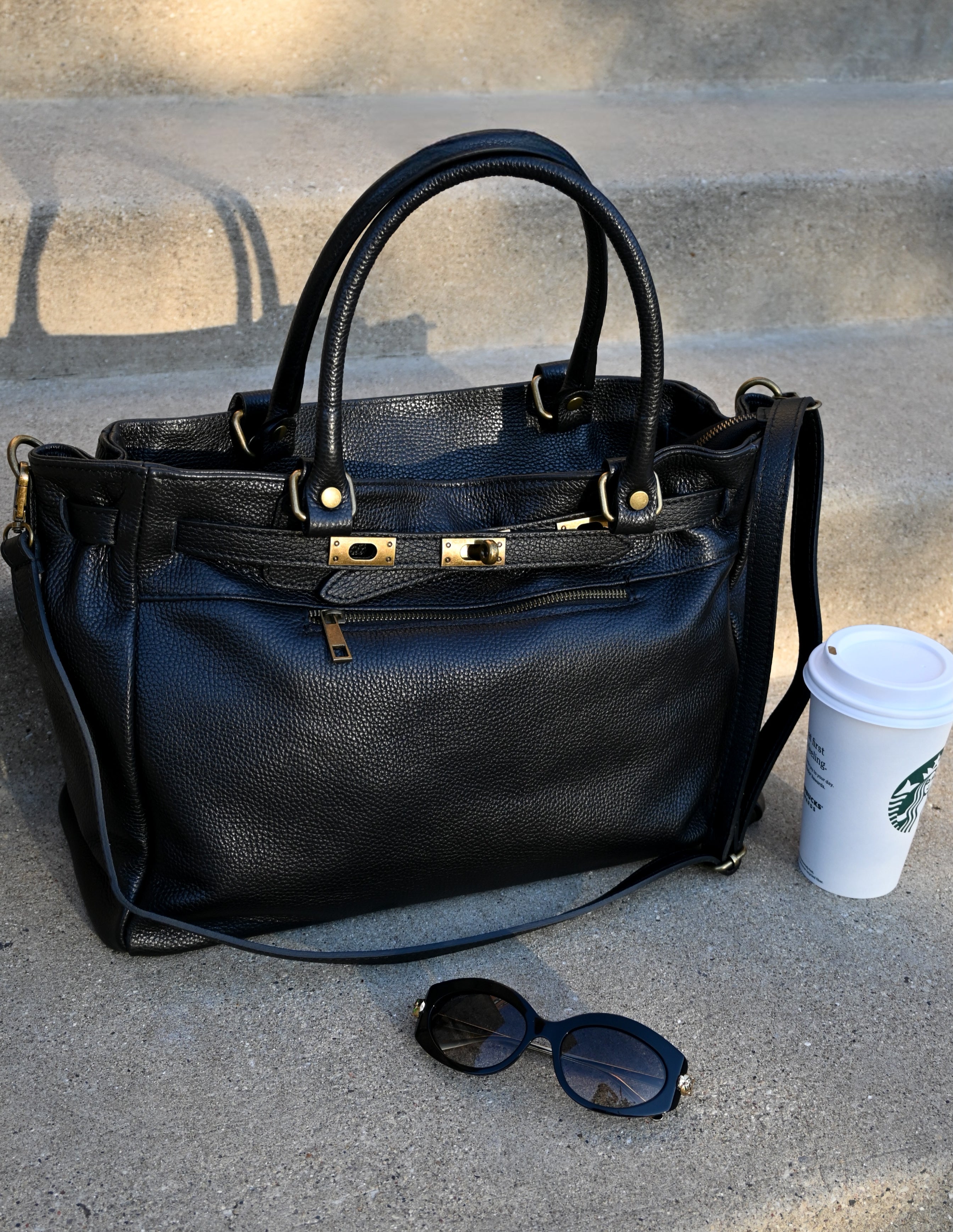 Caffè Milano- Elegant Genuine Leather Bag 🇮🇹