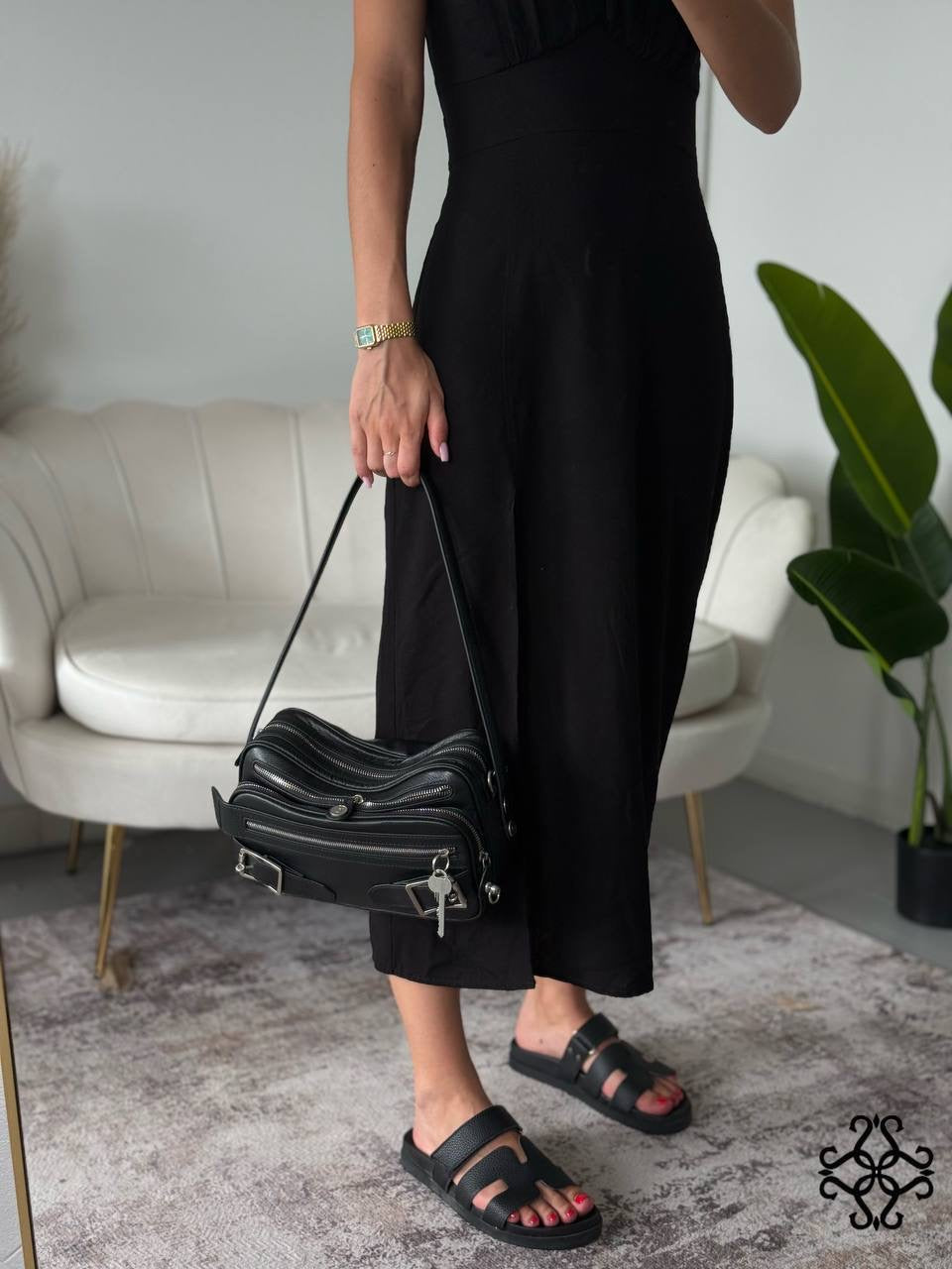 VIRELZA | Italian Leather Crossbody Bag