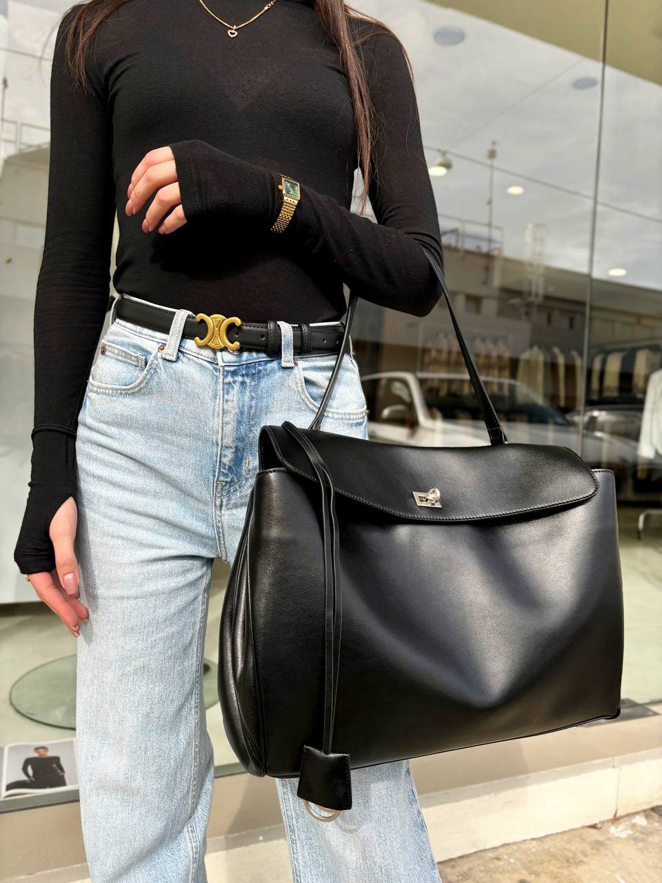 🖤 Genuine Leather Bag (Made in Italy)