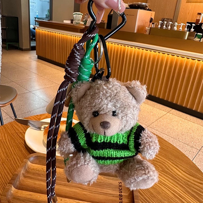 🧸 Plush Bear Keychain | Trendy Bag Accessory 2025