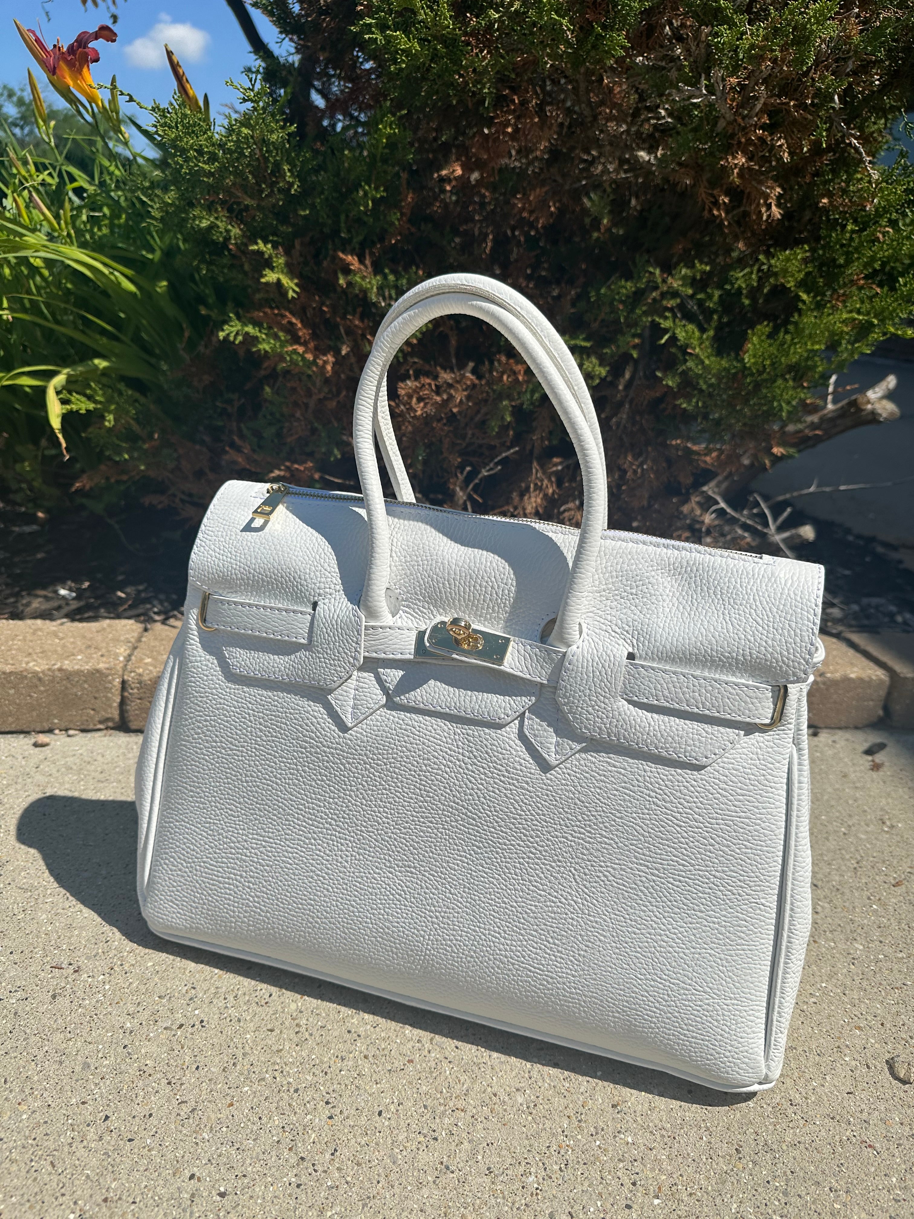 Milano Grande – Italian Leather Bag. Without a strap