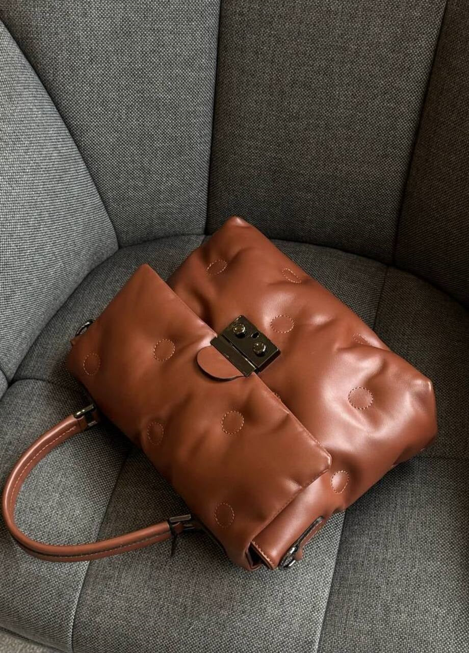 Coffee in Style – leather bag for fashionable women