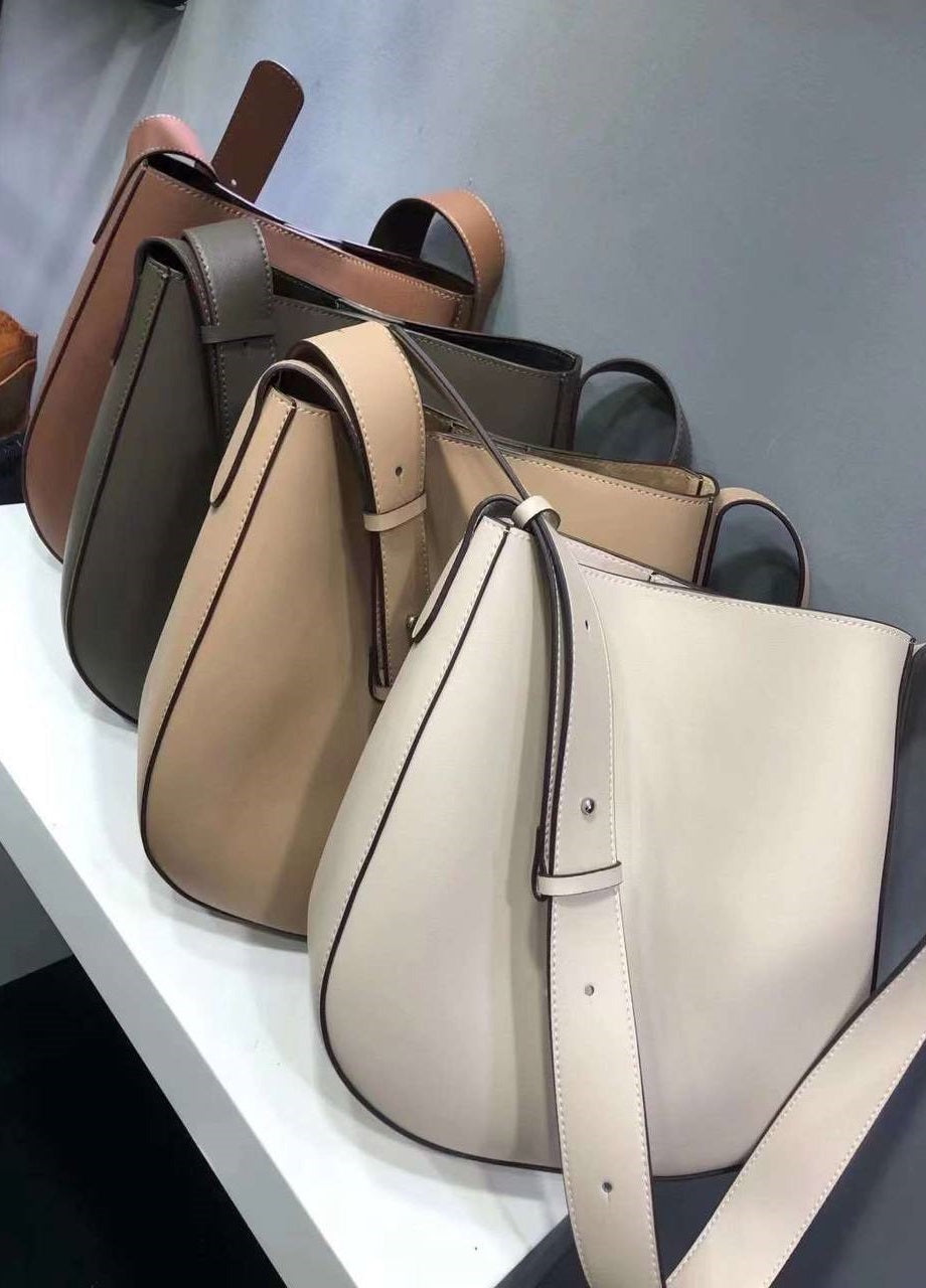 “Boho Charm” — Genuine Leather Bag