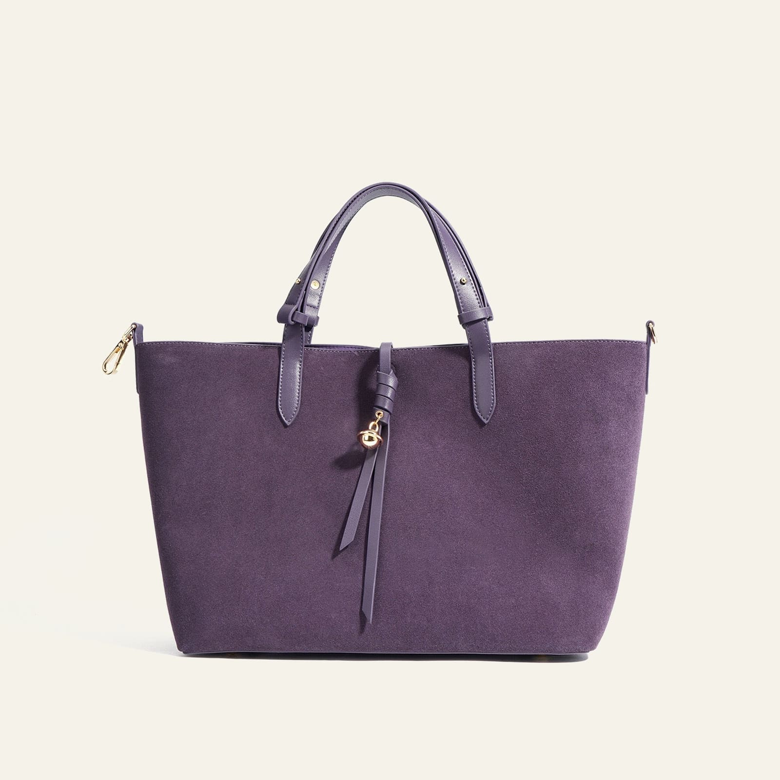 Suede Transformer Bag “Elegance Redefined”
