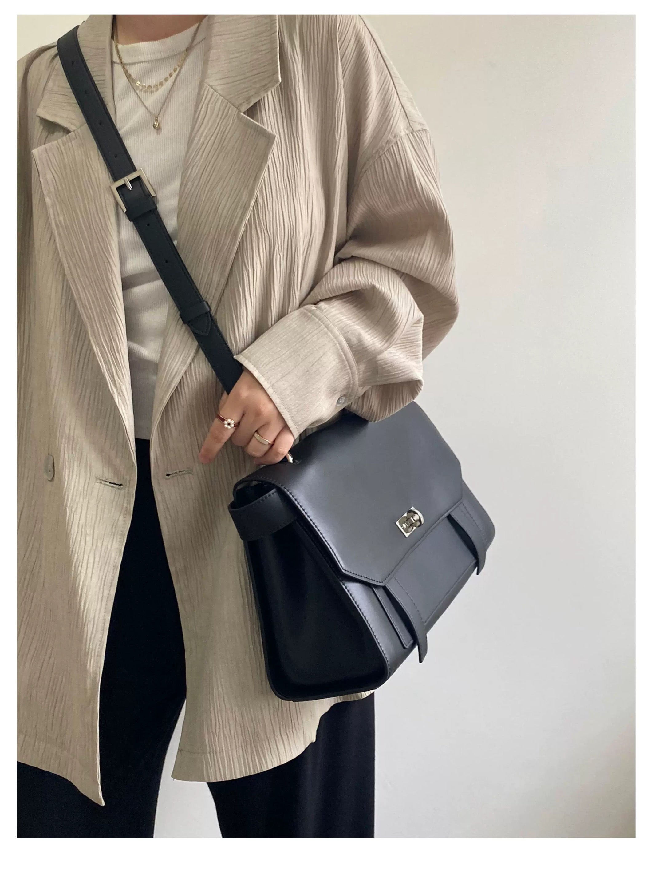 Valencia Soft Genuine Leather Shoulder Bag