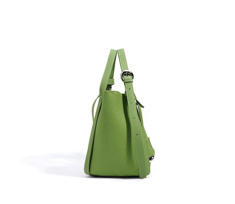 Narana Genuine Leather Bag with Matching Pouch — Style in Motion