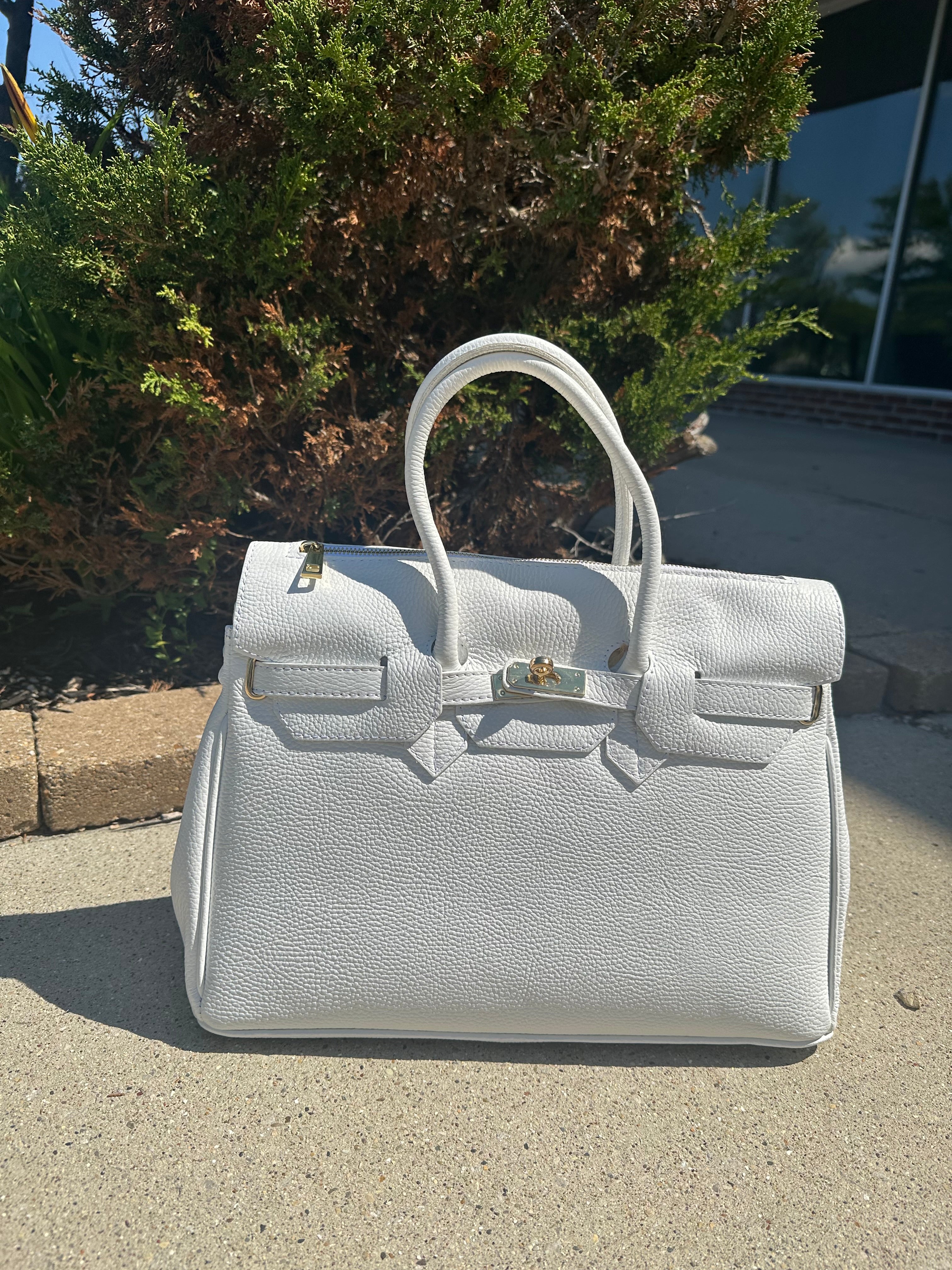 Milano Grande – Italian Leather Bag. Without a strap