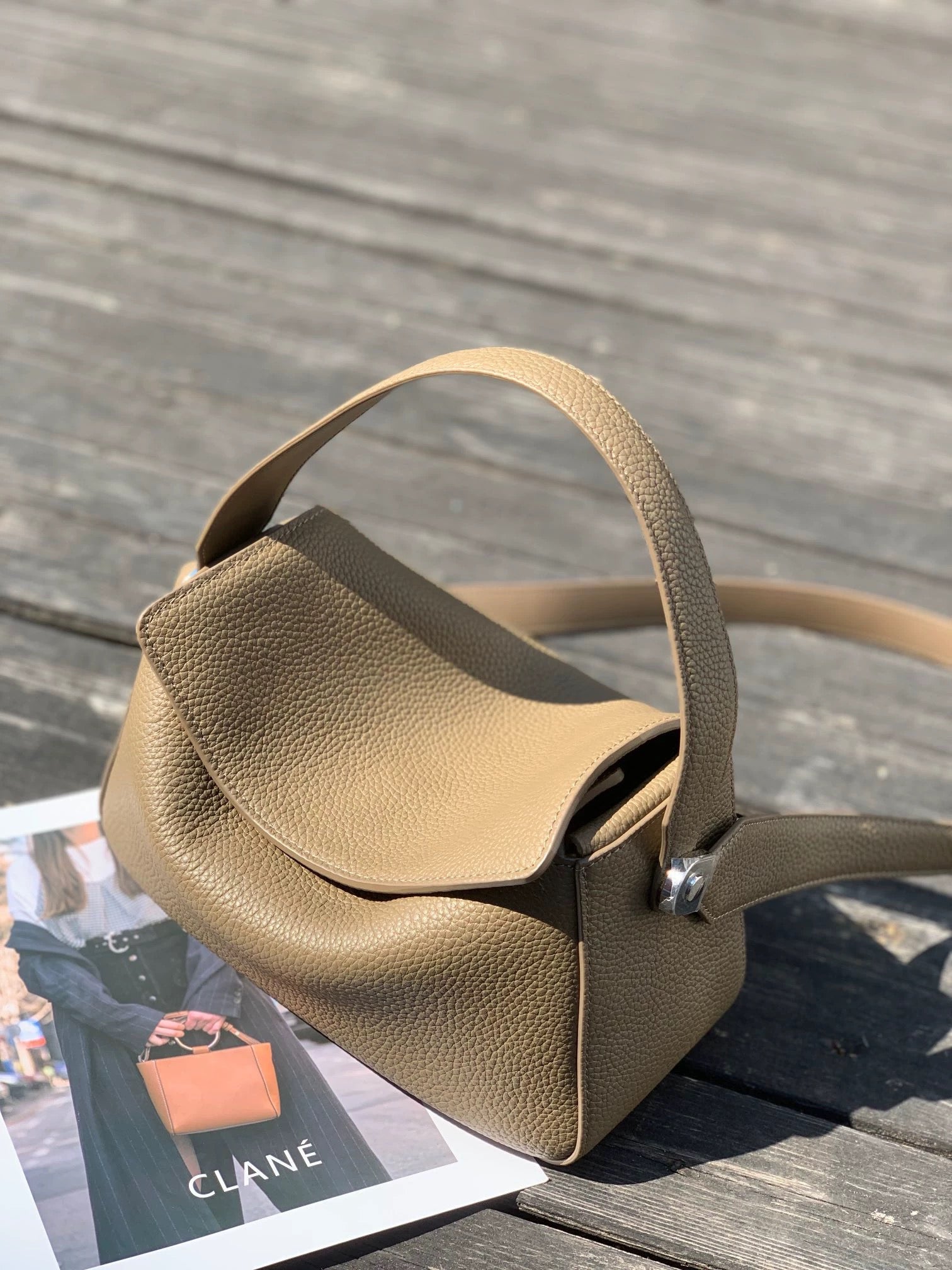 Dual Luxe – Genuine Leather Shoulder Bag