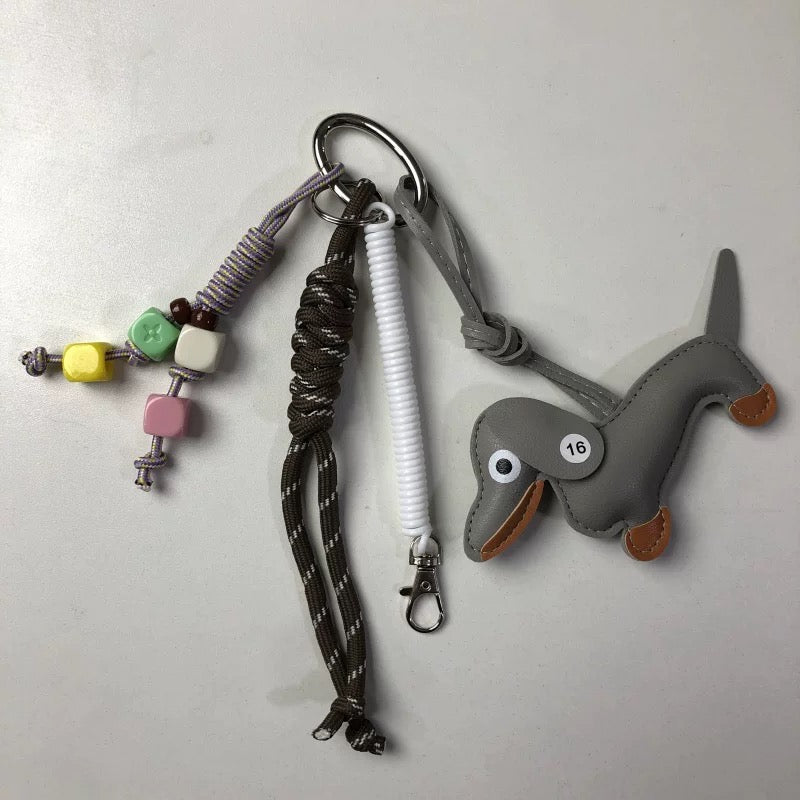 "Dachshund Delight" Key Chain