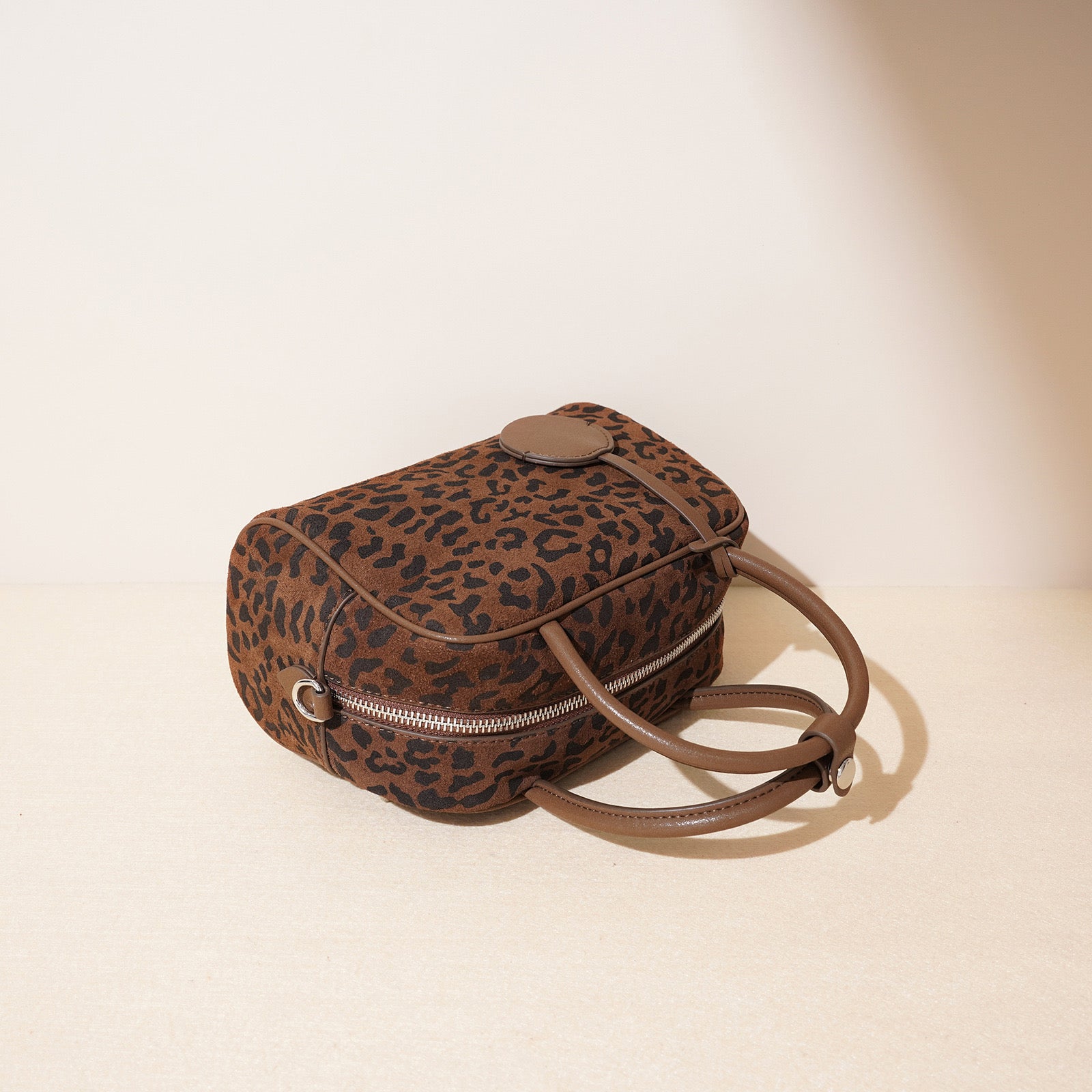 🎥💥 LEO MOOD – Genuine Suede Bag with Long Adjustable Strap