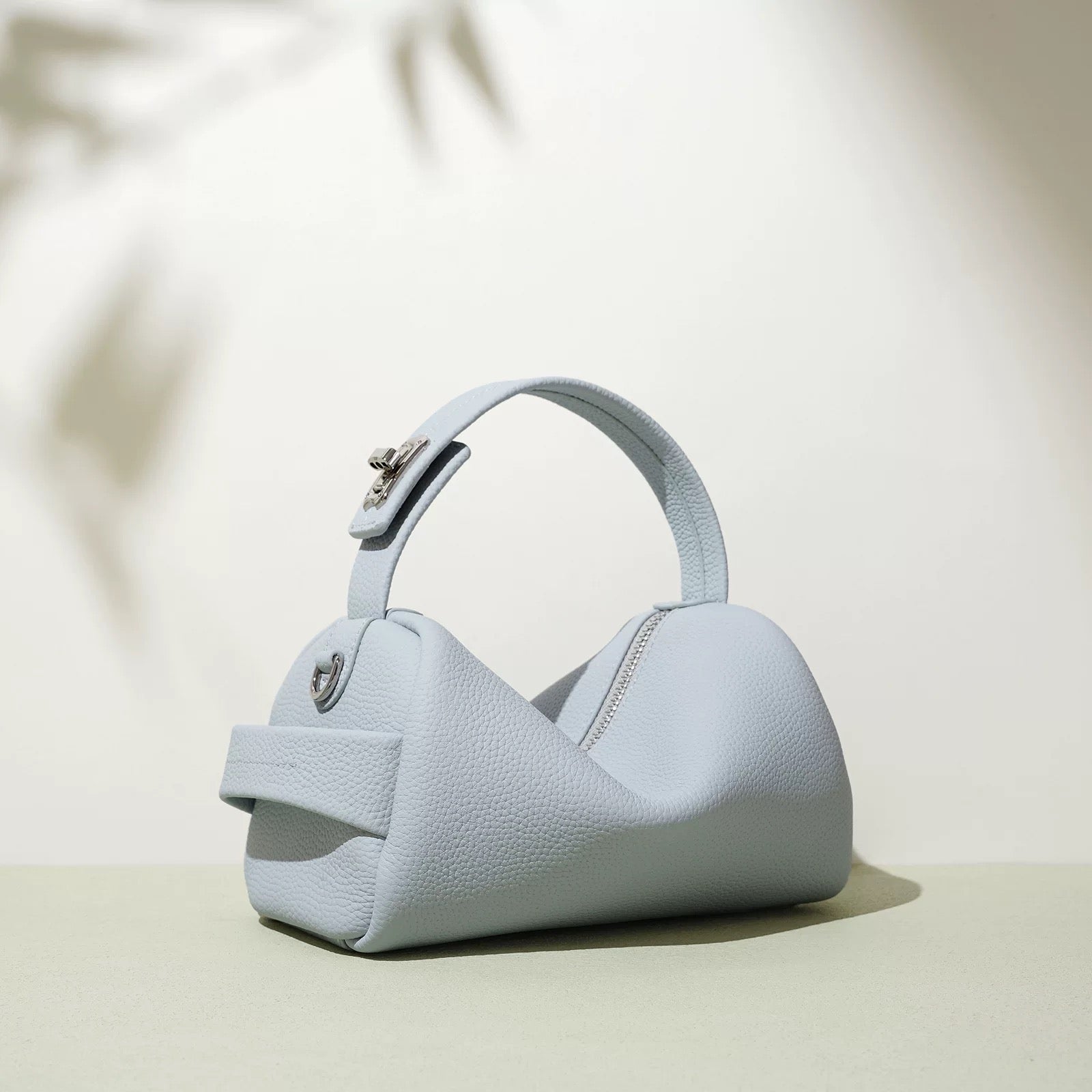 SoftDrop Grain Crossbody Bag — Compact Purse with Adjustable Long Strap