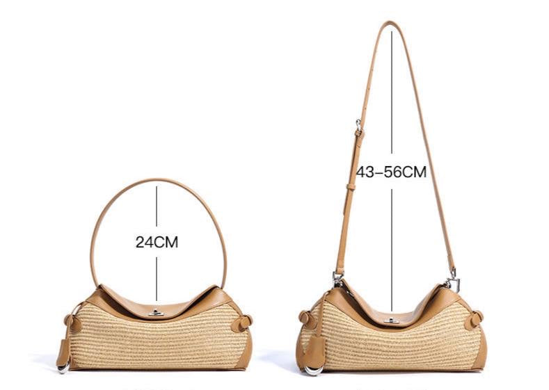 Solea Curve” — the must-have summer it-bag in genuine leather