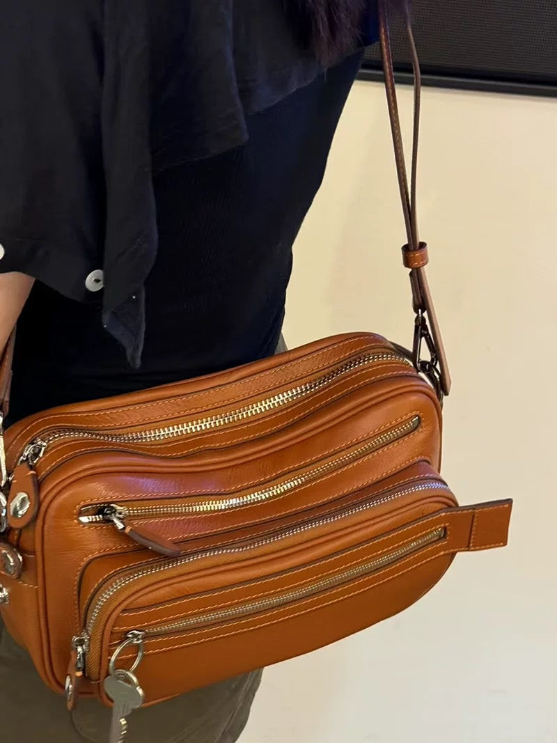 Siena Classic — Premium Leather Bag 🇮🇹. Made in Italy
