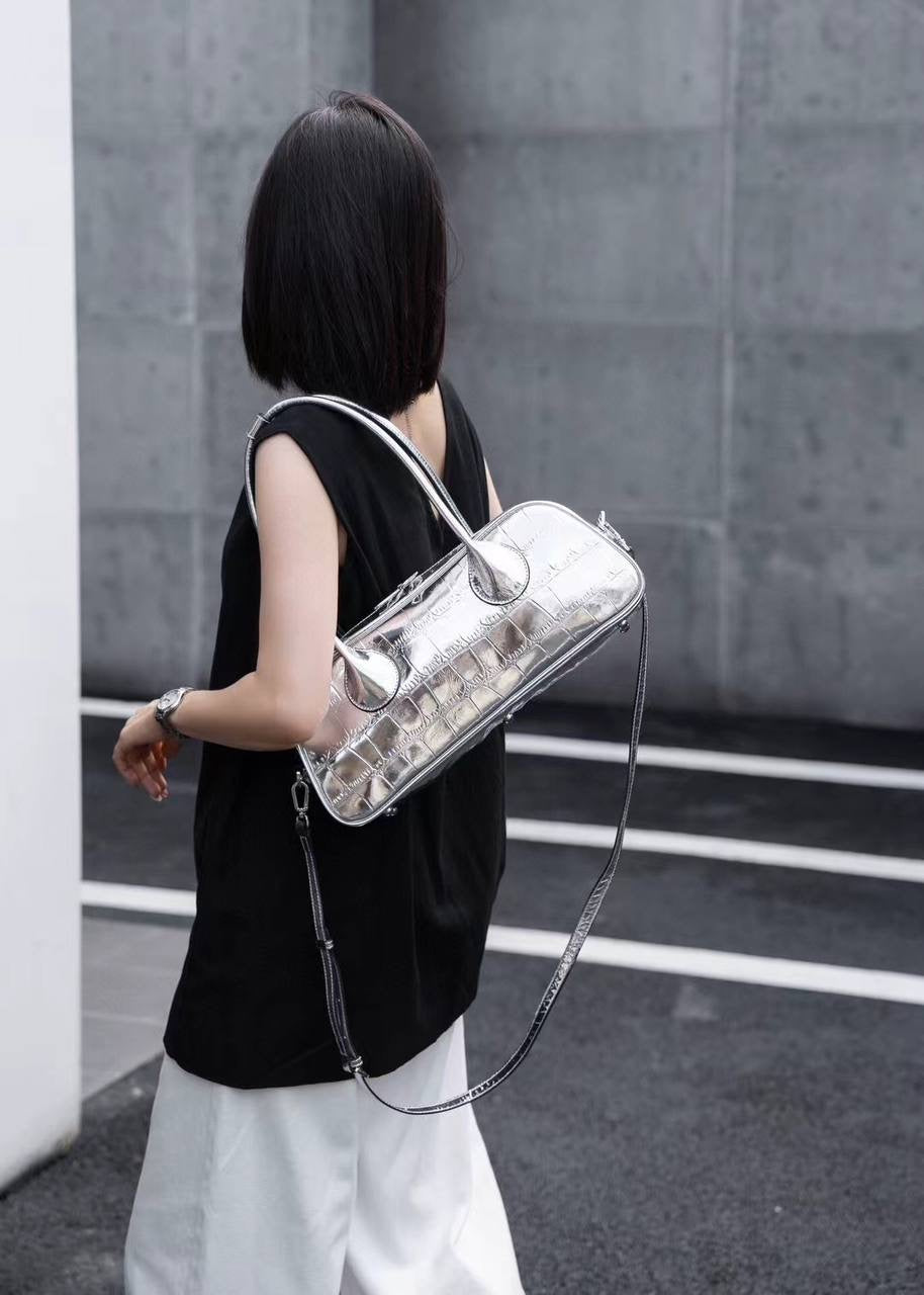 Glam Luxe leather bag