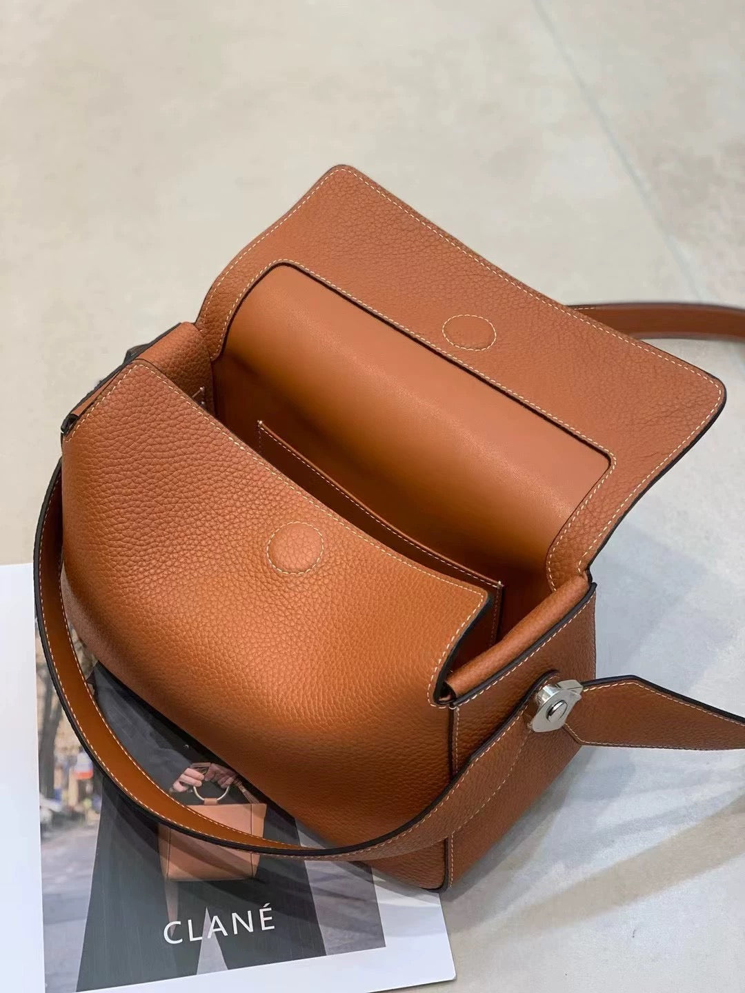 Dual Luxe – Genuine Leather Shoulder Bag