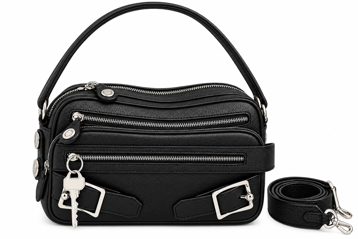 VIRELZA | Italian Leather Crossbody Bag