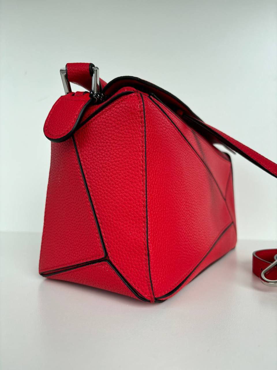 Rosso Classico – Premium Genuine Leather Bag. Italy