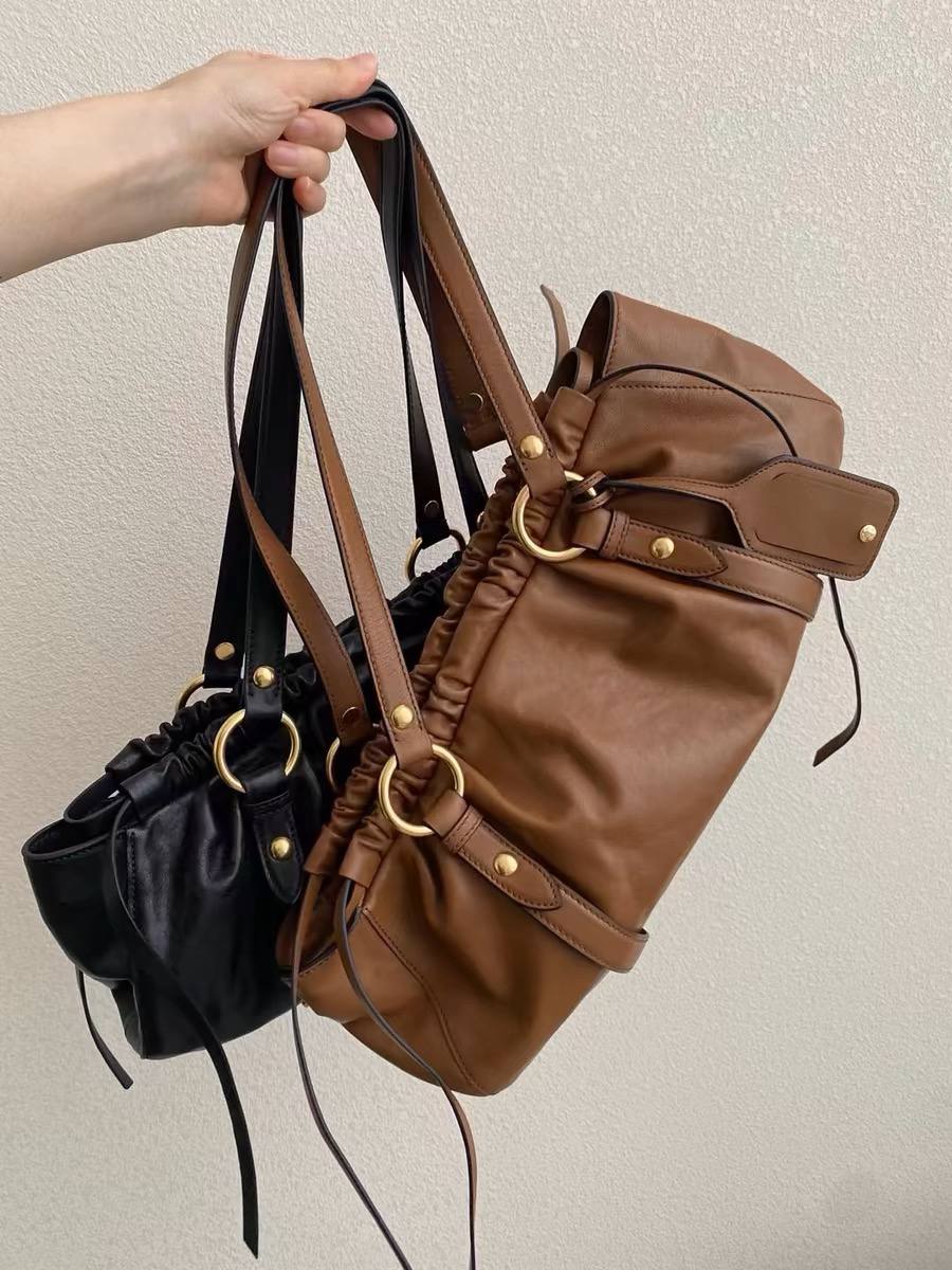 Leather Waist Tote