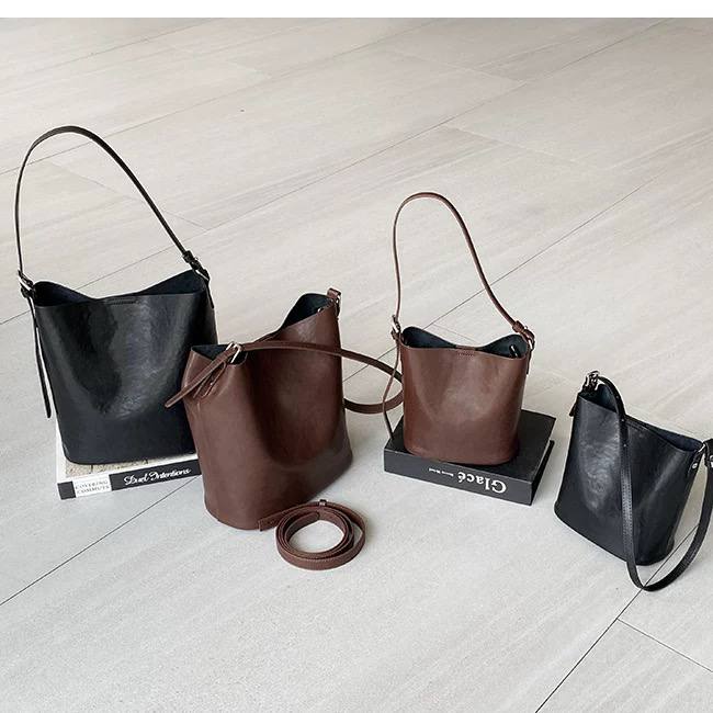 “Vera” – elegant genuine leather bag