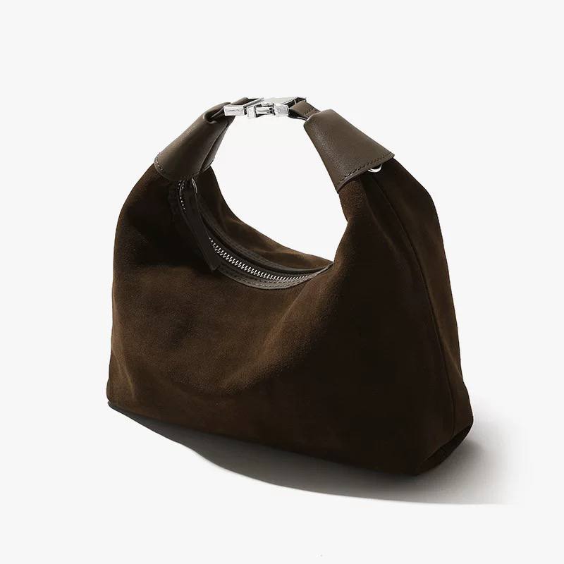 “Velora — Stylish Suede Bag”
