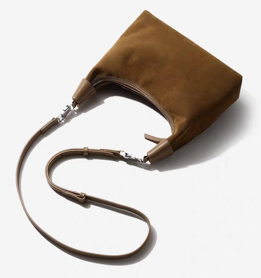 “Velora — Stylish Suede Bag”
