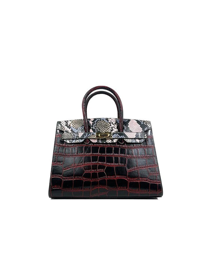 Pre-order. Borsa Vittoria — Genuine Leather Handbag, Made in Italy