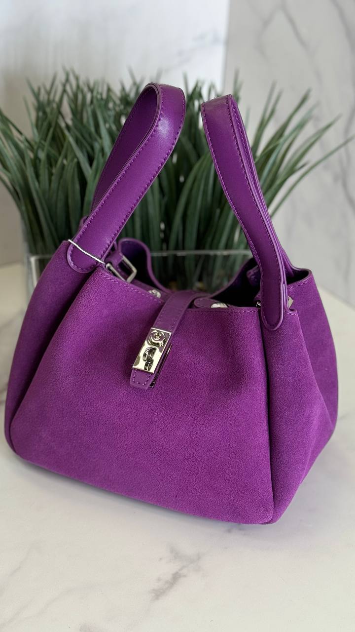 ✨ Velour Elegance Calf Skin Bag — Soft Luxury for Everyday & Evening Style