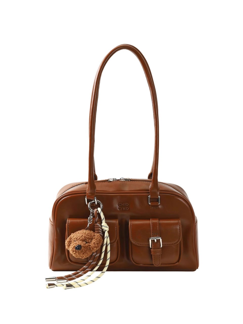 Elegance Blend Canvas and Faux Leather Bag