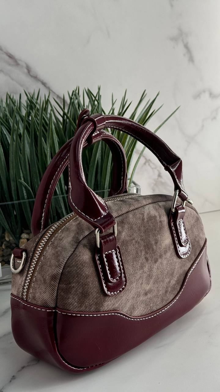 Faux Leather Mini Bag
