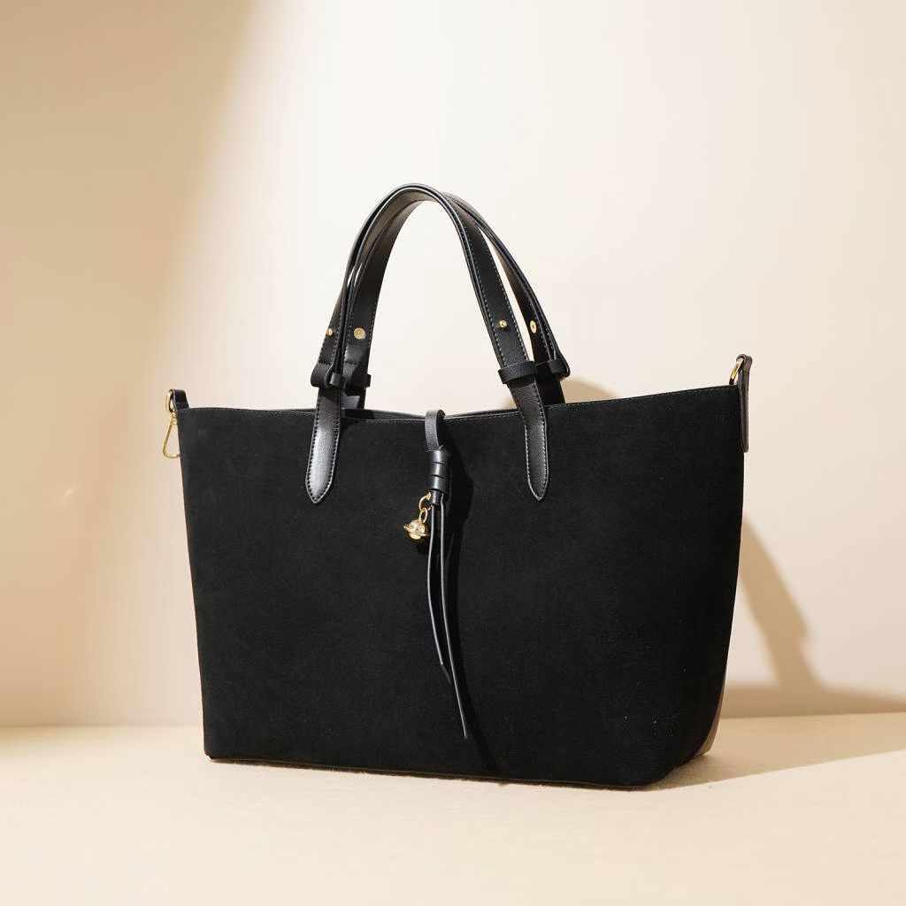 Suede Transformer Bag “Elegance Redefined”