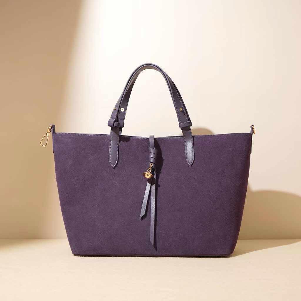 Suede Transformer Bag “Elegance Redefined”