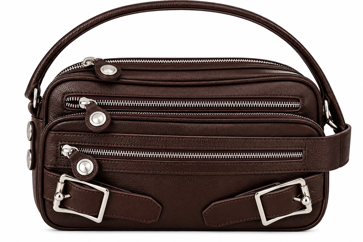 VIRELZA | Italian Leather Crossbody Bag