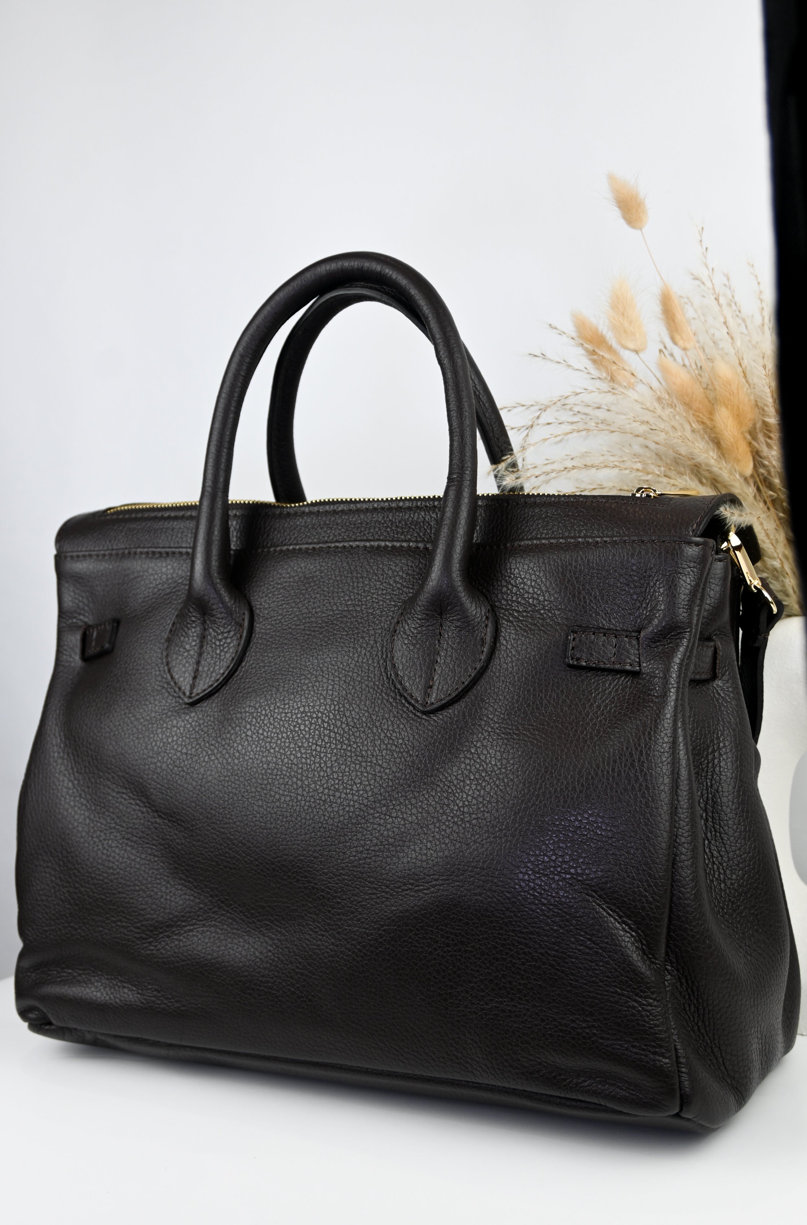 Milano Grande – Italian Leather Bag with Strap