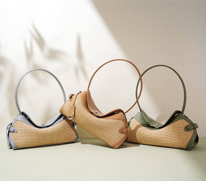 Solea Curve” — the must-have summer it-bag in genuine leather