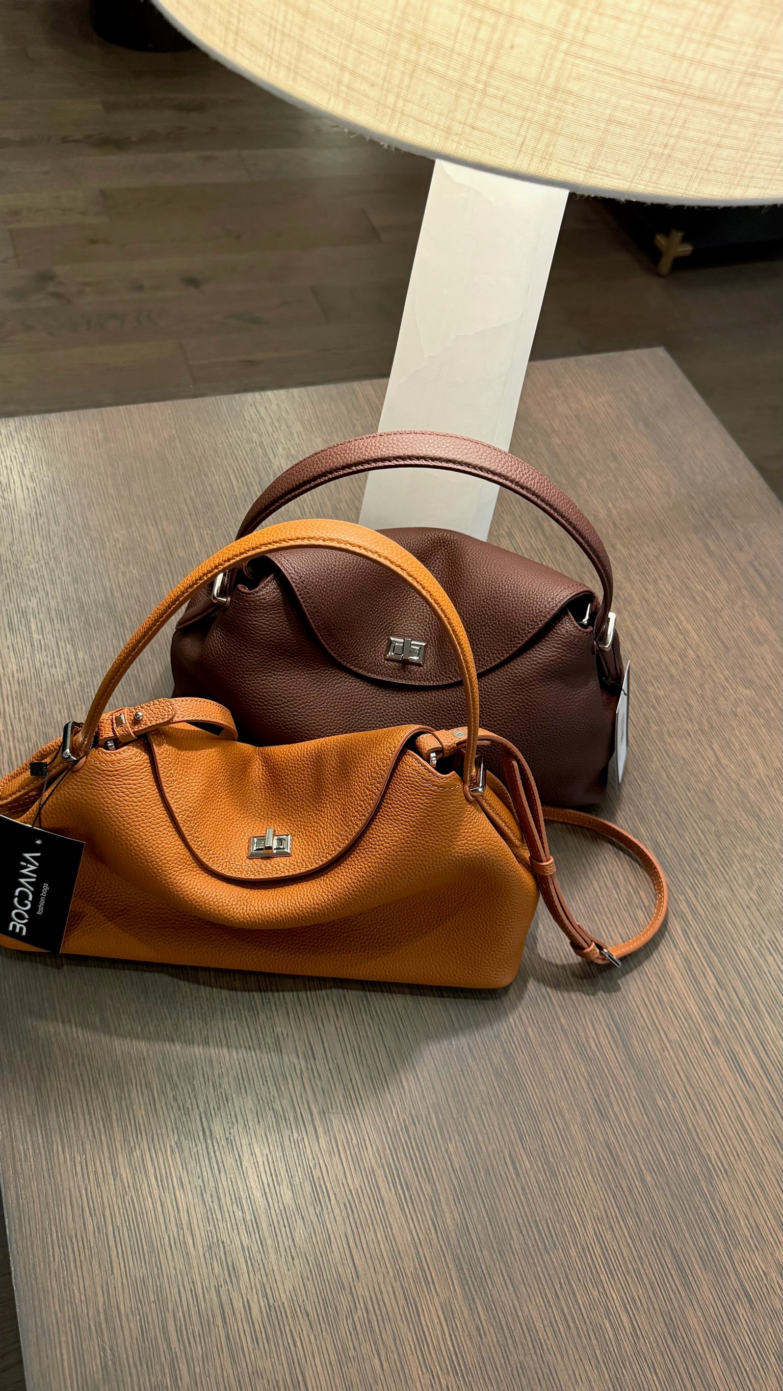 Metropolitan Luxe Bag — with long adjustable crossbody strap