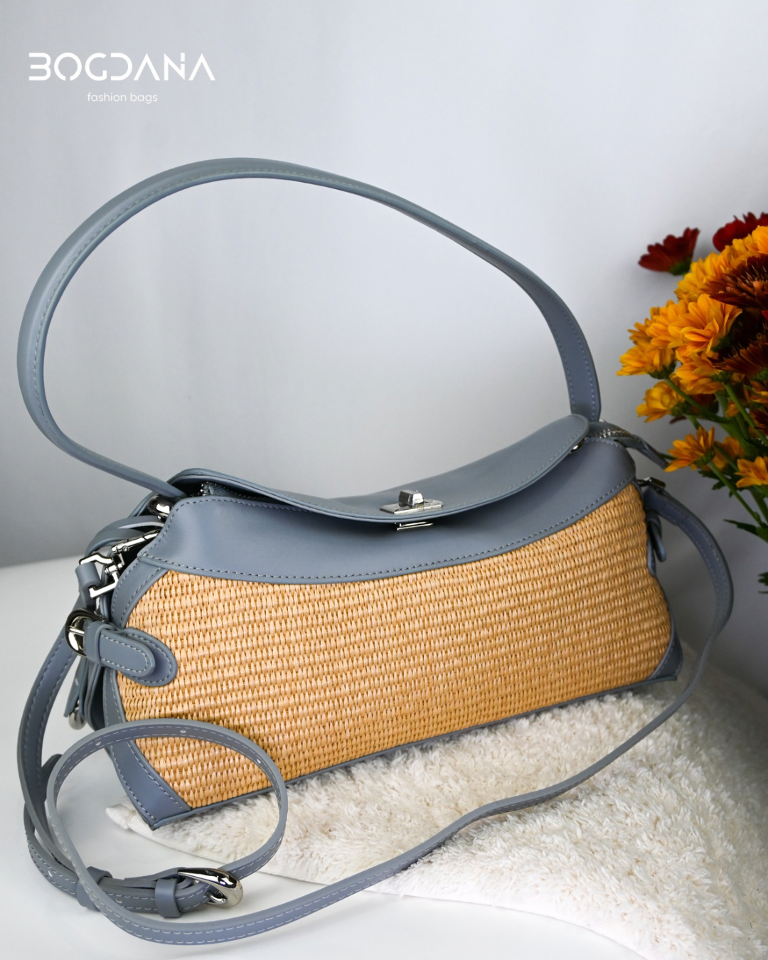Solea Curve” — the must-have summer it-bag in genuine leather