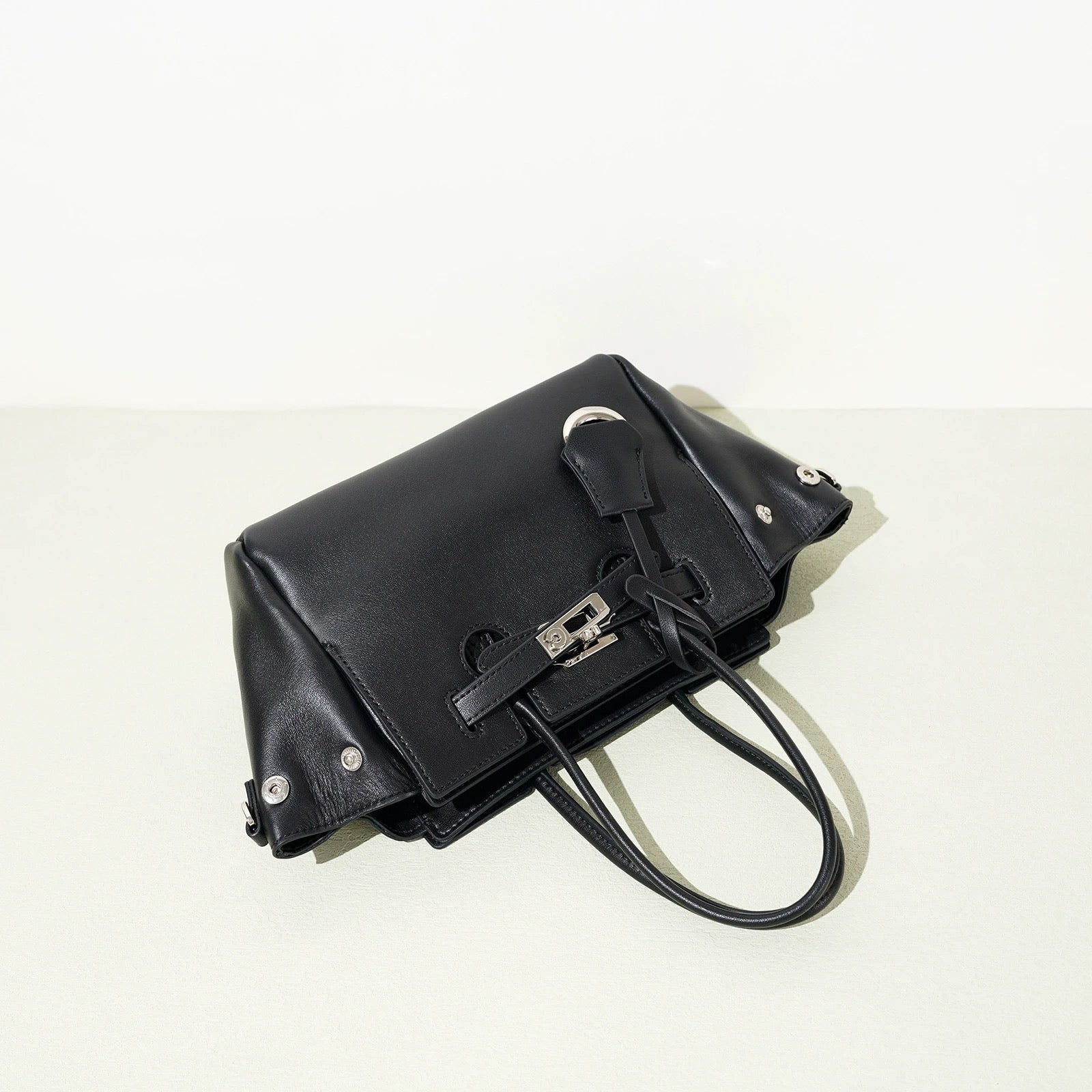 AYANA BAG — soft leather unisex bag with adjustable strap