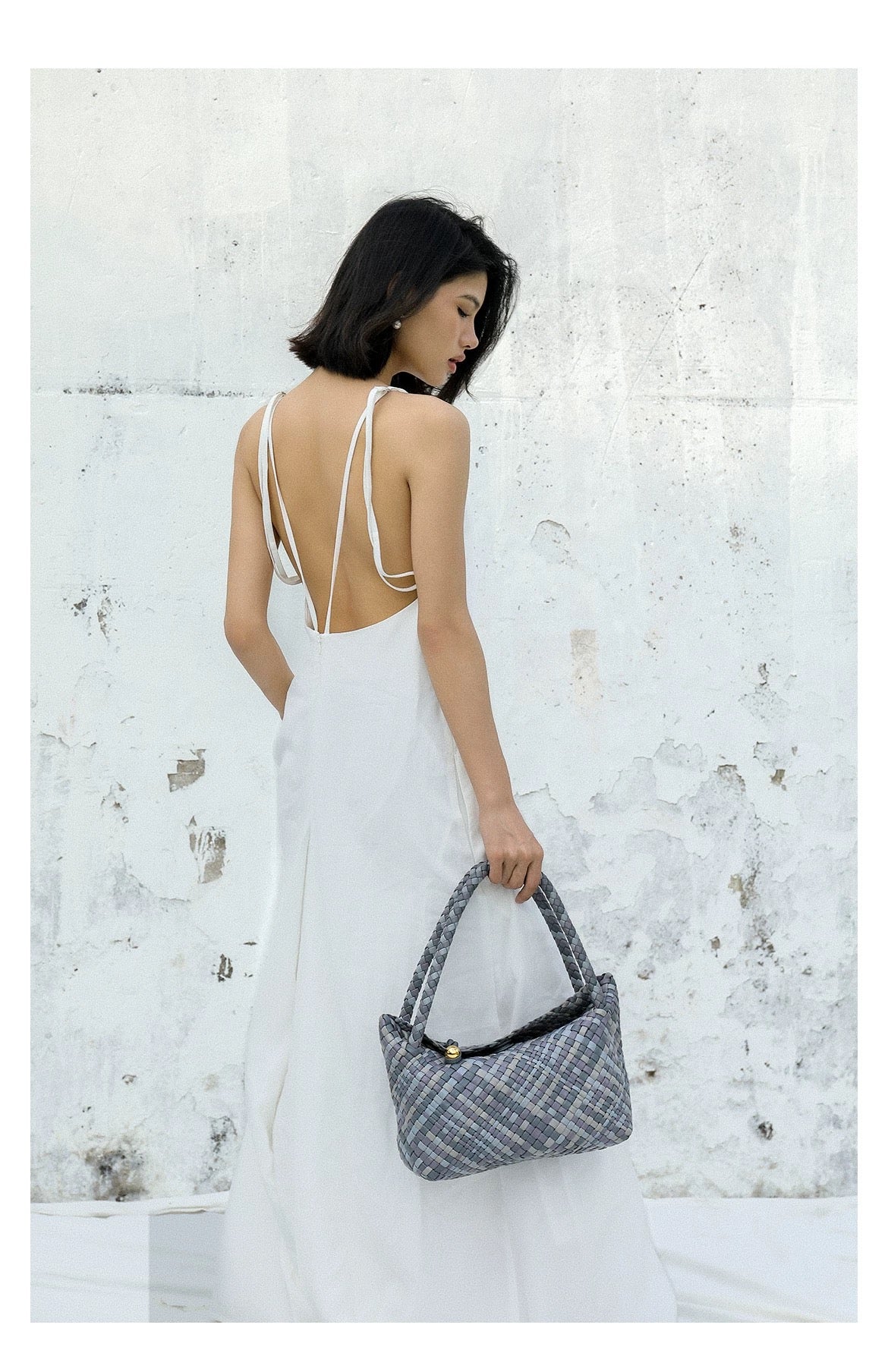 Handwoven Elegance – Genuine Leather Bag