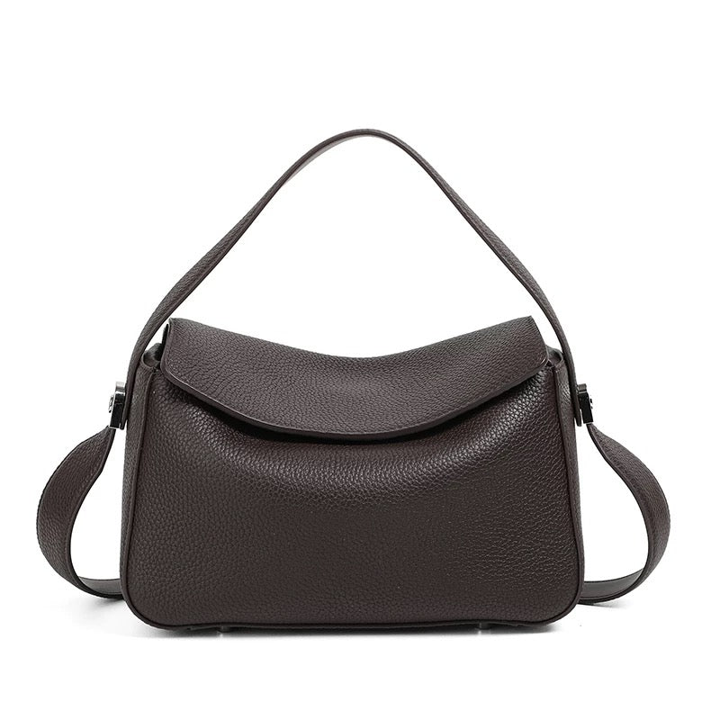 Dual Luxe – Genuine Leather Shoulder Bag