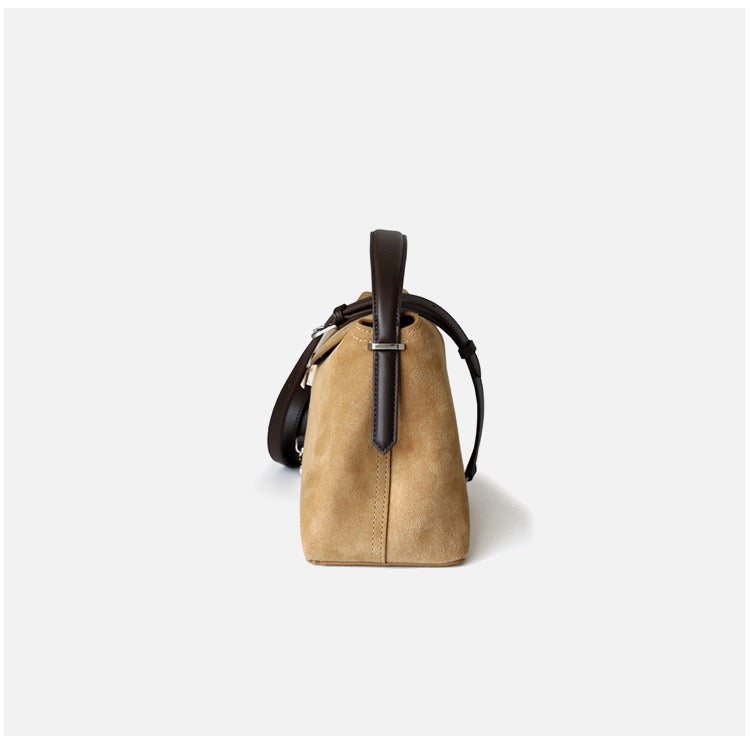Bogdana Milano Soft Touch | Genuine Suede & Leather Bag