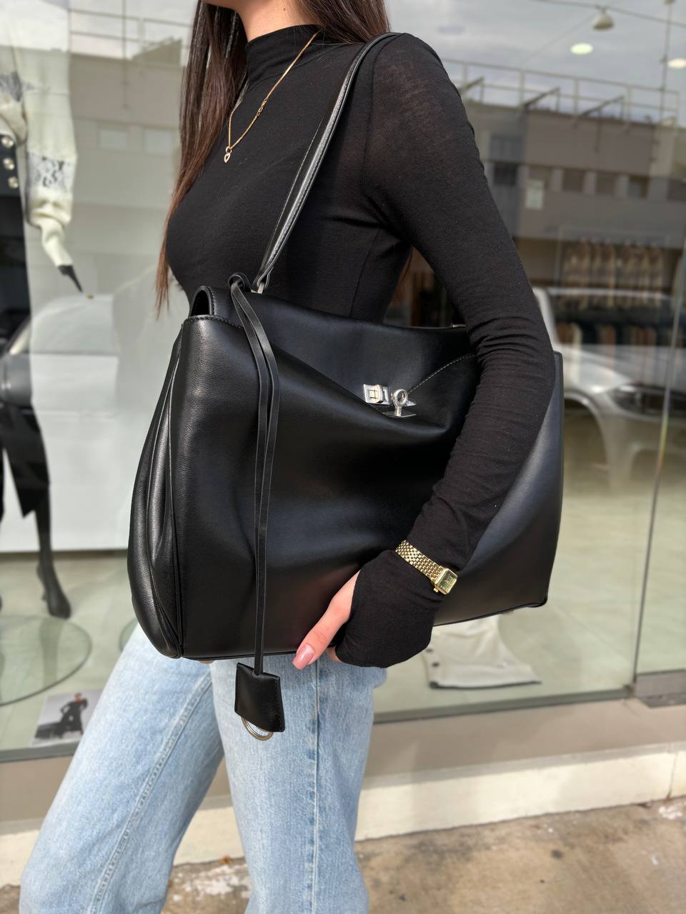 🖤 Genuine Leather Bag (Made in Italy)
