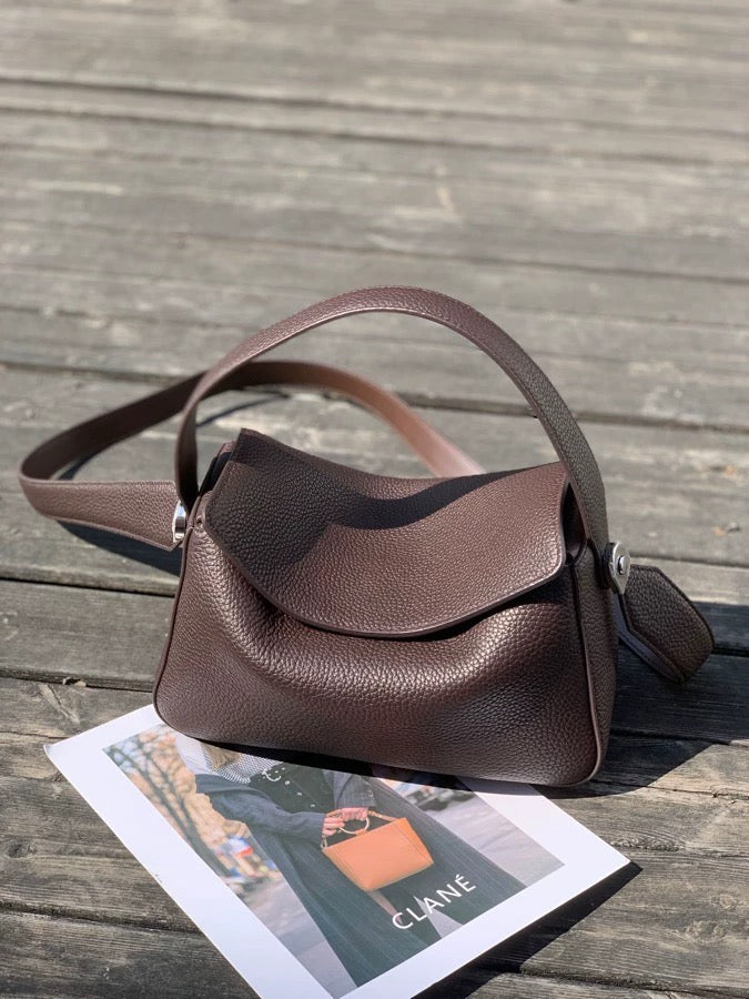 Dual Luxe – Genuine Leather Shoulder Bag
