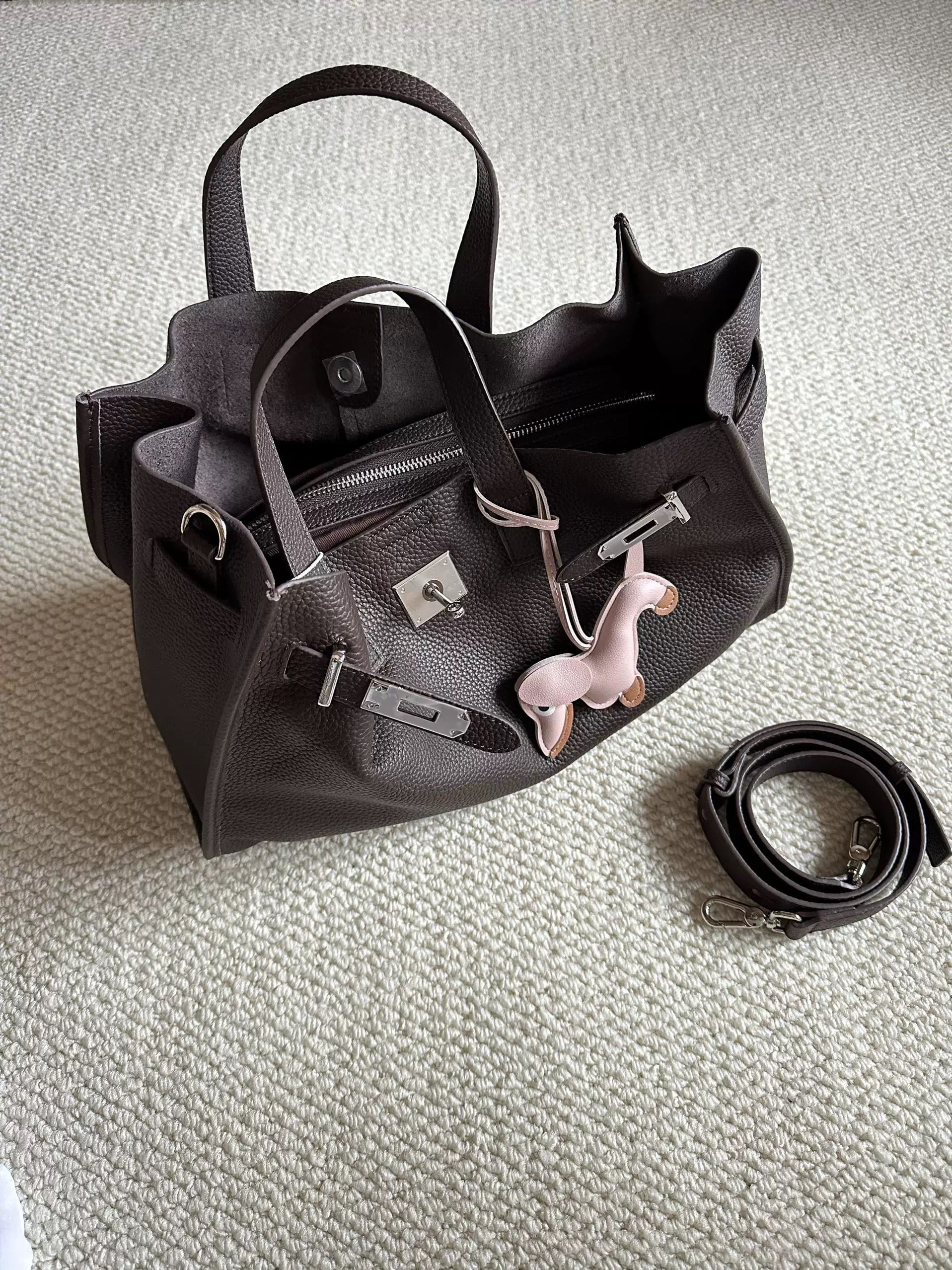 Pre-orders are prioritized. Urban Luxe Leather Power Tote.