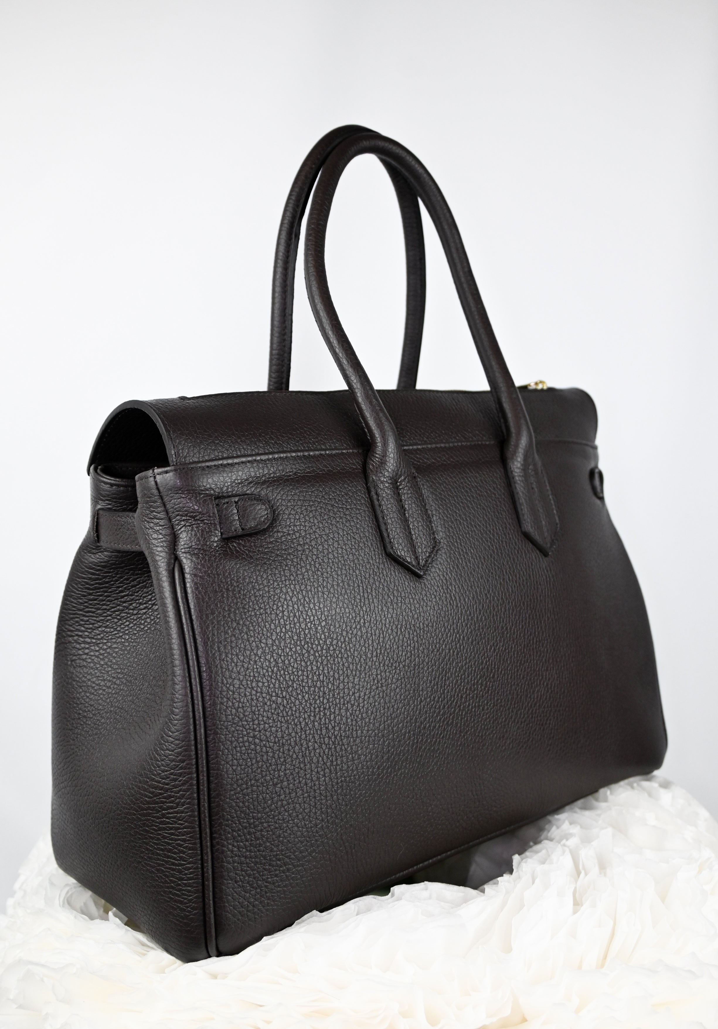 Milano Grande – Italian Leather Bag. Without a strap