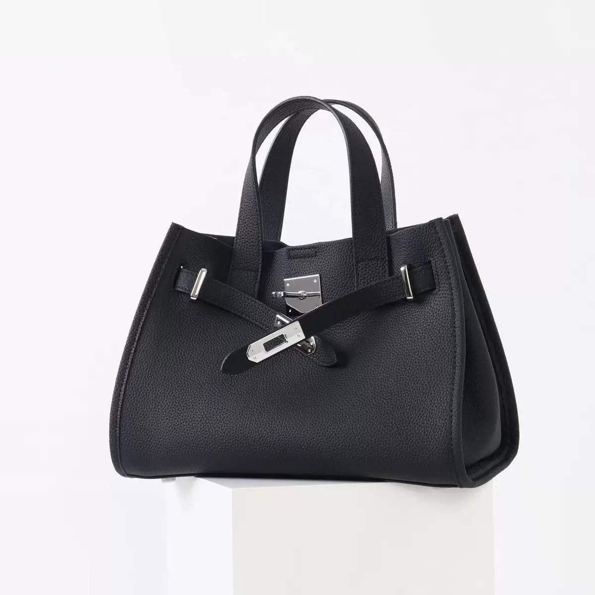 Bogdana Urban Luxe Small 👜✨ – Long Strap Leather Crossbody