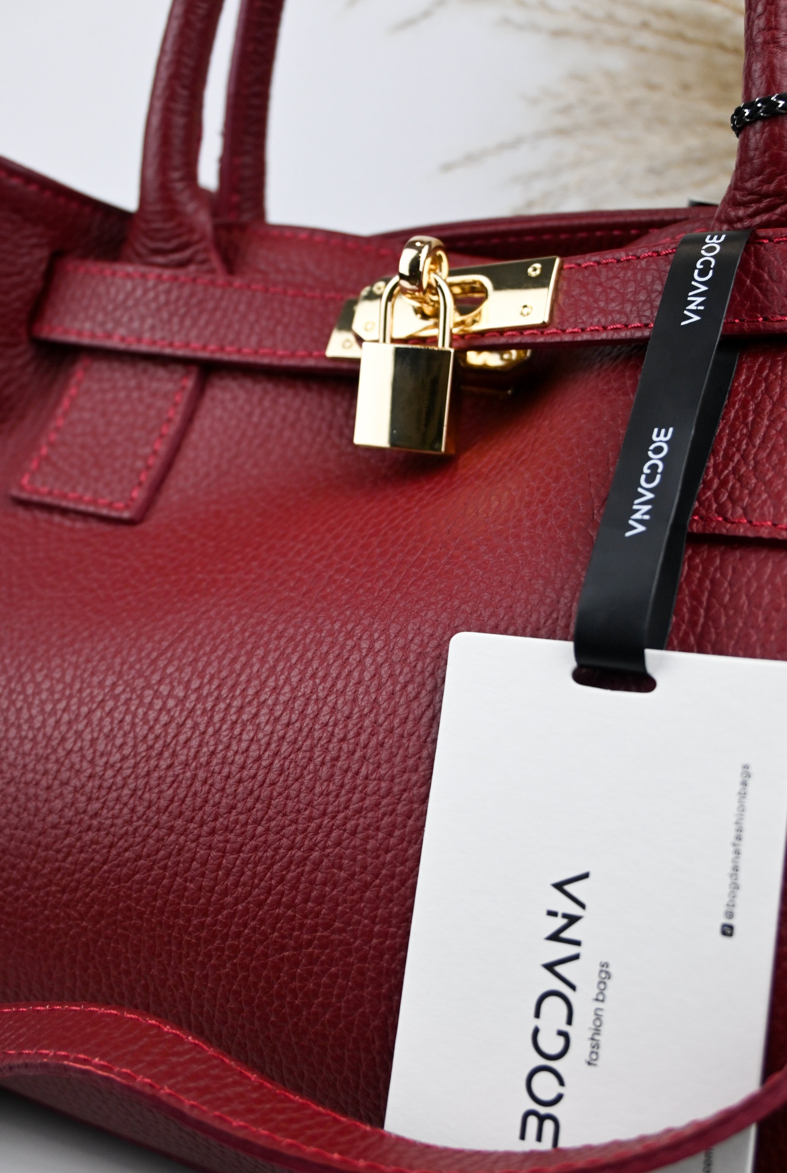 Bogdana Firenze – Genuine Leather Bag, Made in Italy 🇮🇹