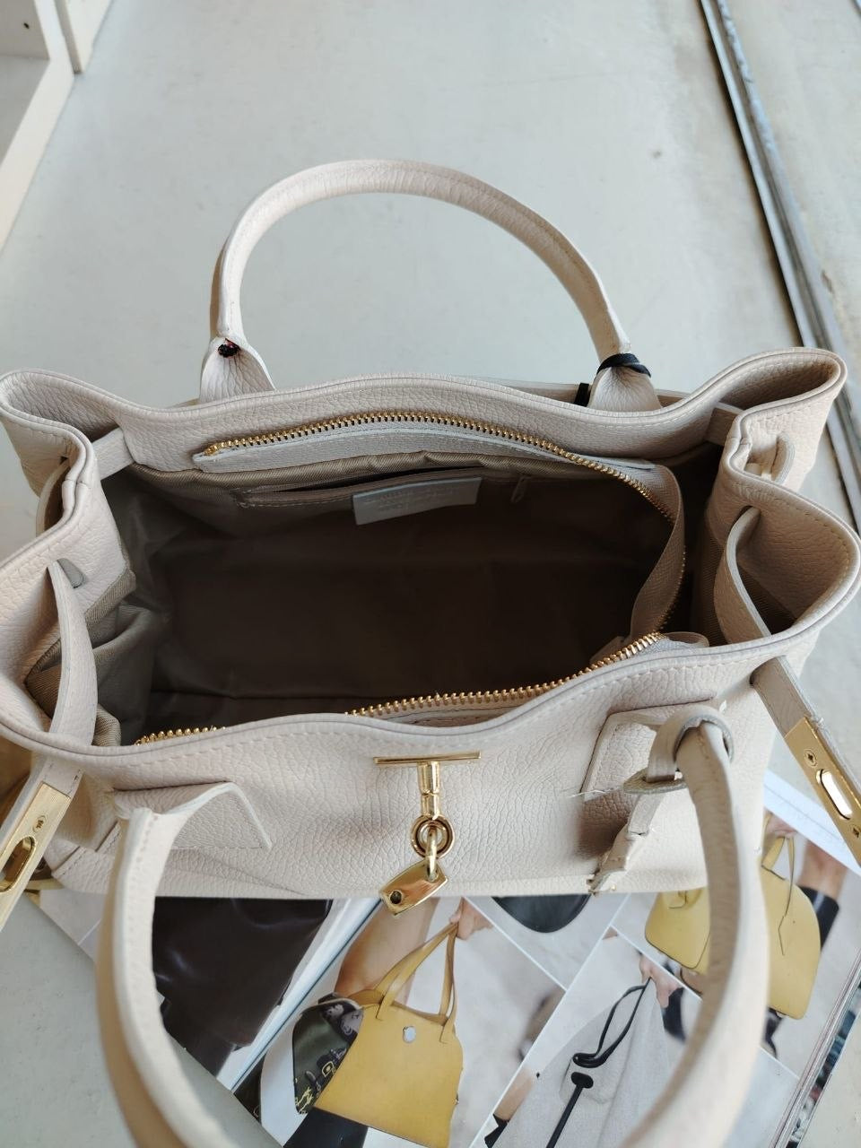 Bogdana Firenze – Genuine Leather Bag, Made in Italy 🇮🇹