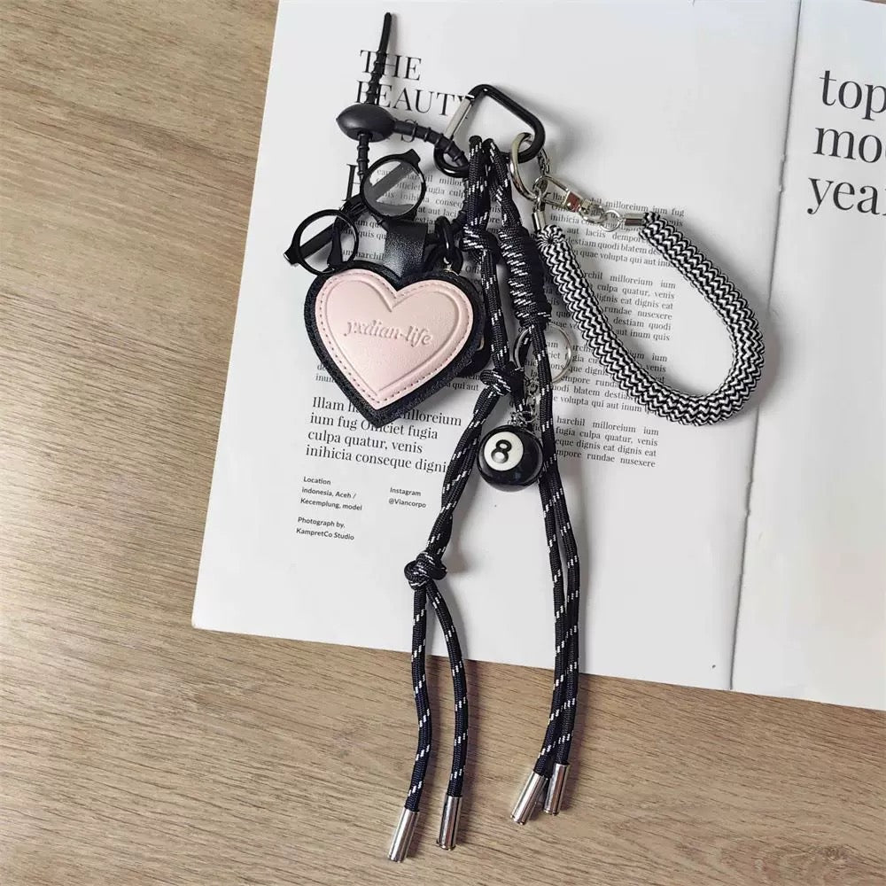 Urban Heartbeat – Bag Charm | Trendy Accessory 2025